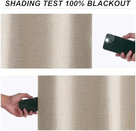 PONY DANCE 100% Blackout Extra Wide Curtains for Sliding Door, 1 Panel