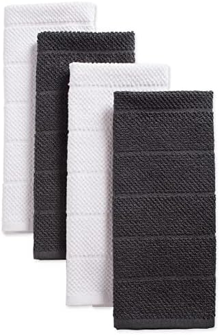 DII Basic Chef Collection, Assorted Terry Kitchen Towel Set, Dishtowel