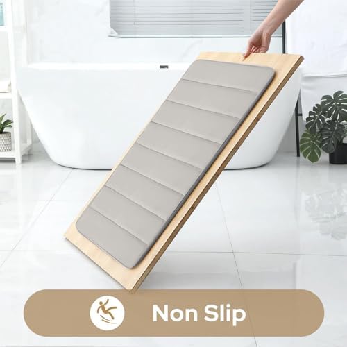 Bathroom Rugs Sets 4 Piece with Toilet Lid Cover Machine Washable