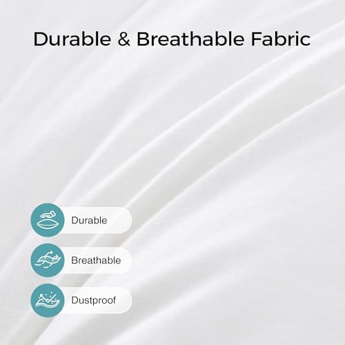 puredown® 18x18 Throw Pillow Inserts Set of 2 – Supportive & Fluffy