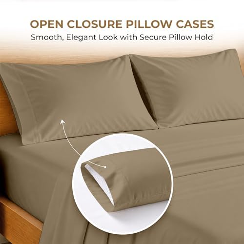 SGI bedding 100% Egyptian Cotton Sheets Full Size – 600 Thread Count