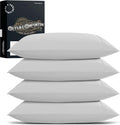 TEXAS LINEN CO. 100% Egyptian Cotton Standard/Queen Size Pillow Cases