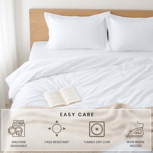 Kotton Culture Pre Washed Microfiber 3 Pc Queen Size Duvet Cover Set