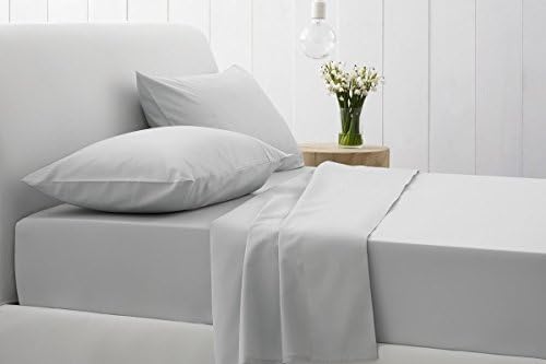 Dreamz Bedding 450 Thread Count Egyptian Cotton 3pc Bed Flat Sheet