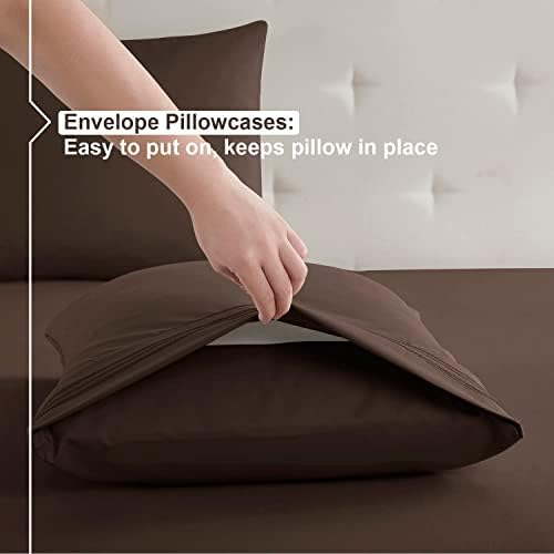 Nestl Queen Sheets Set - 4 Piece Queen Bed Sheets, Hotel Luxury, Extra
