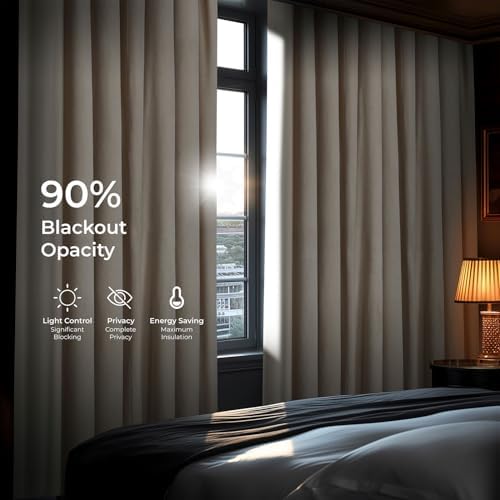 HPD Half Price Drapes Signature Velvet Thermal Blackout Curtains for