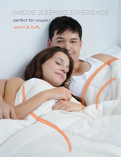YnM Weighted Blanket Queen 15lbs, The Heavy Oversized Weighted