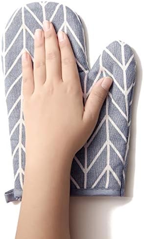 Oven Mitts and Potholders BBQ Gloves - Heat Resistant Non-Slip Cooking