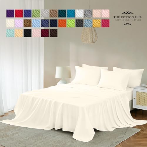 Split-King Size 5-Piece Sheet Set 1000 Series Luxury 100% Pima Cotton