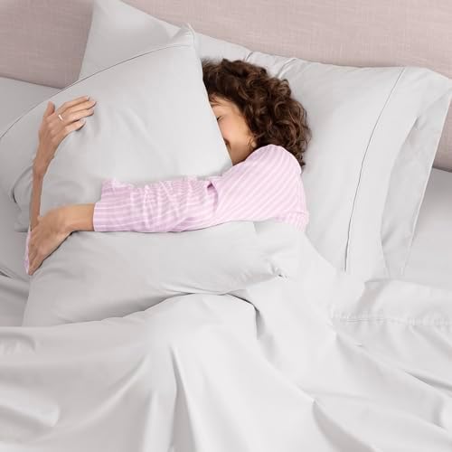 UGG Hedi Full Sheet Set, Luxury Cooling Sheets, 4-Piece, Grey