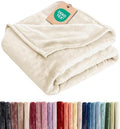 Fleece Blanket King Size - Ultra-Soft Warm Flannel Fleece Blanket