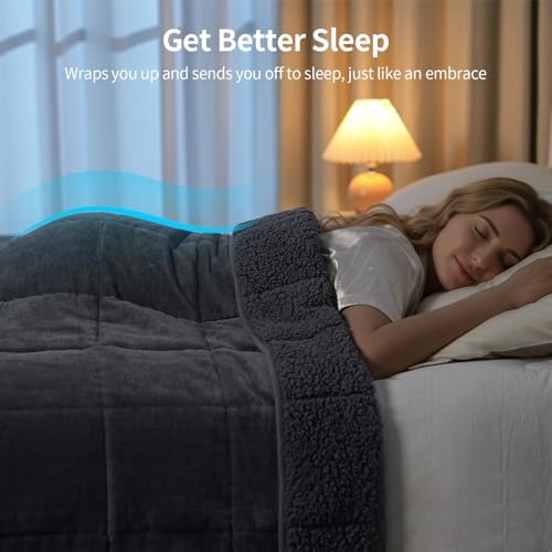 Uttermara Weighted Blankets for Adults Full Size, 12lbs 48x72 inches