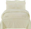Royal Bedding Athena Ivory Embroidered 3 Piece Full/Queen Duvet Cover