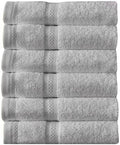 ARM & HAMMER Performance Towel Washcloth Set, 6 Piece, Light Grey