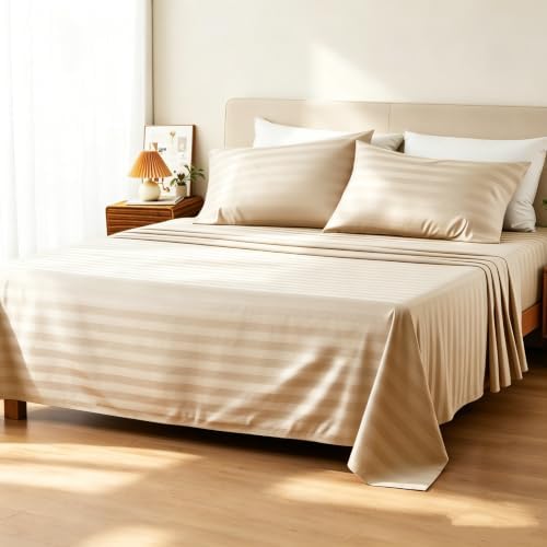 Cotton Flat Sheets Only, 600 TC 100% Cotton Flat Sheet Top Sheet Only