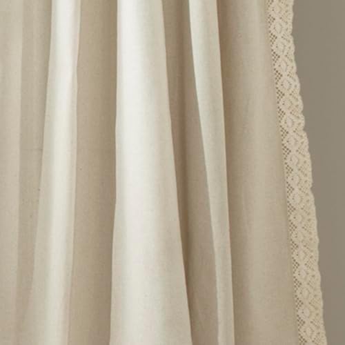 Lush Decor Rosalie Light Filtering Window Curtain Panels, Pair, 54" W