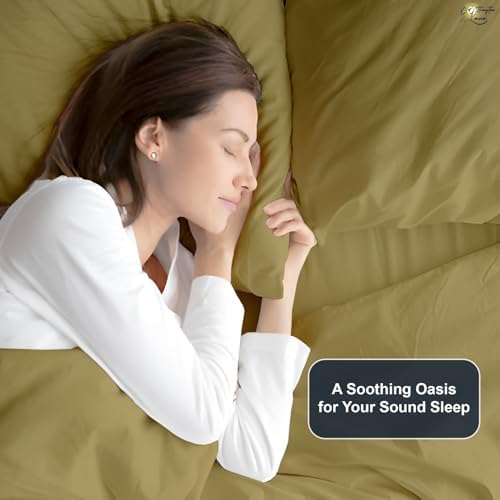 Cottington Lane Full Size Sheet Set, 100% Egyptian Cotton Premium