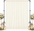 AK TRADING CO. 120" Wide (10Ft Wide) IFR Sheer Voile Drape Panels for