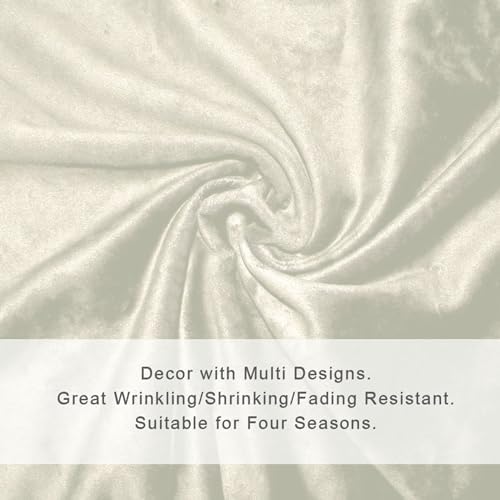 Beige Plush Throw Blankets for Bed Couch and Living Room Suitable