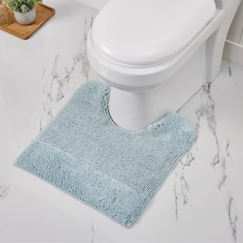 Better Trends 3 Piece Bathroom Rug Set 100% Cotton Non-Slip Washable