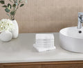 CANNON Cotton TencelTM 6 Pack Wash Cloth in White