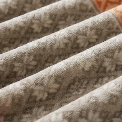 Eddie Bauer - Throw Blanket, Soft Brushed Fleece Bedding with Sherpa