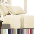 Southshore Fine Living, Inc. Split King Bed Sheets 5-Piece Set | 21"