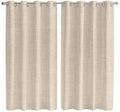 Cream Farmhouse Window Curtains 84 Inch Length, Vintage Country