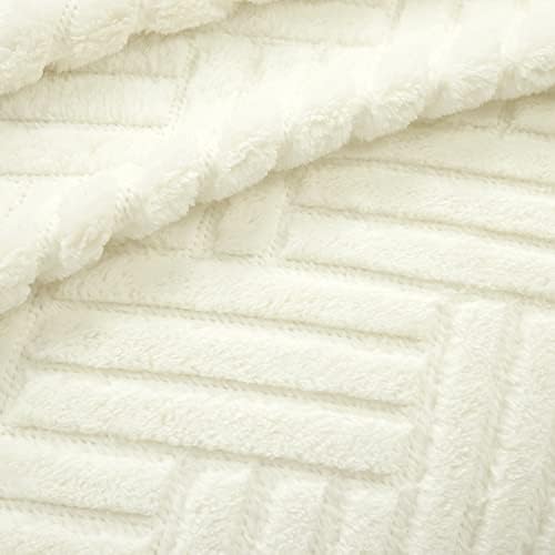 Lush Decor Super Cozy Ultra Soft Sherpa Jacquard Geo