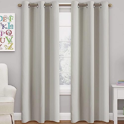 Turquoize Room Darkening Curtain Panels for Living Room Thermal