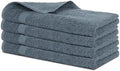 Hand Towels Cotton Set of 4, 16"x28" Cotton Soft Quick Drying Terry