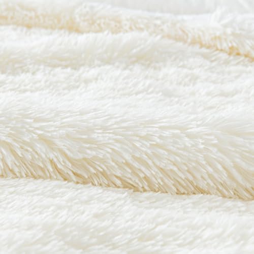 COOVA Ultra Soft Faux Fur Throw Blanket – Fuzzy Fluffy Cozy Microfiber