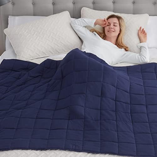 SERTA Zen Rest Wrinkle Resistant Adult Heavy Weighted Throw Blanket