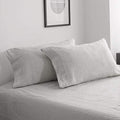 Simple&Opulence 100% French Linen Pillowcase Queen Size-Set of 2