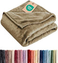 Fleece Blanket King Size - Ultra-Soft Warm Flannel Fleece Blanket