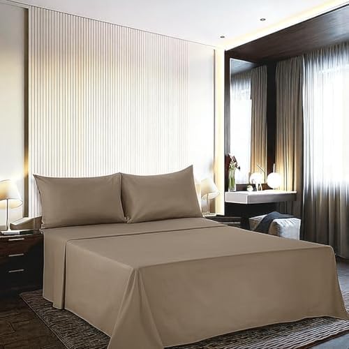 100% Egyptian Cotton Full Bed Sheet Set 4 Piece, 800 Thread Count