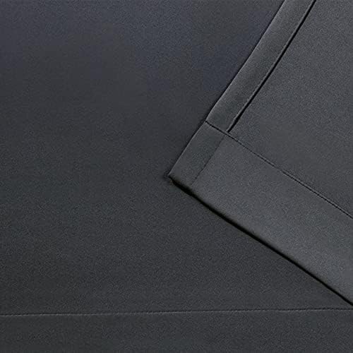 EXCLUSIVE HOME Sateen Twill Woven Room Darkening Blackout Pinch