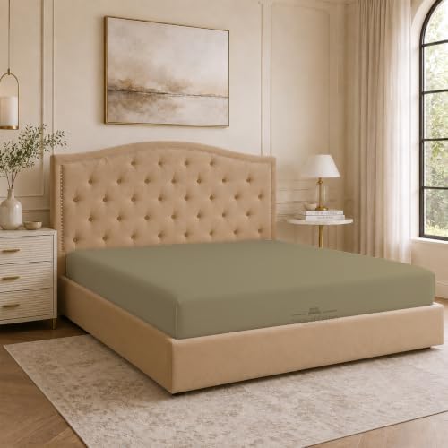 1 PC Fitted Sheet Only Family XL 144" W × 84" L Size, 100% Egyptian