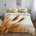 Duvet Cover King Natural Plant Photography Reed Pattern Soft