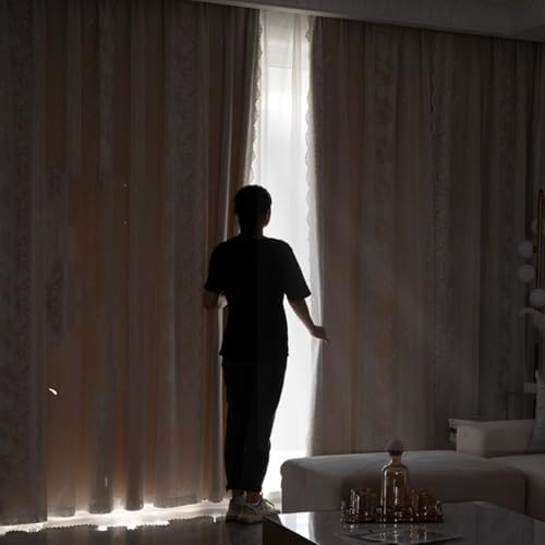 Beydodo 72 Inch Curtains 2 Panel Set Room Darkening, Curtains for