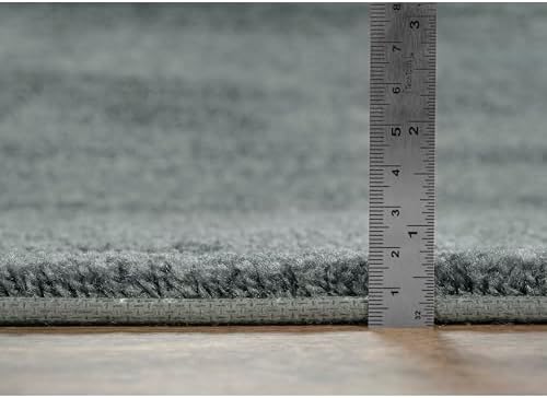 Garland Rug Traditional Bath Rug, 22-Inch by 60-Inch, Dark Gray
