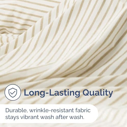 Queen Flat Sheet - Single Top Flat Sheet Only - Cooling - Beige