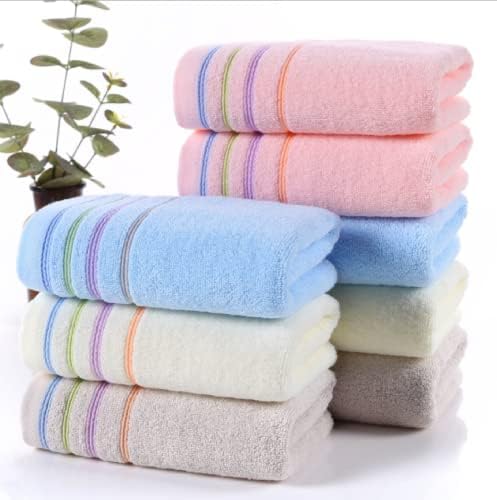 6-Piece 100% Cotton Towels, Absorbent Facial Towels for Daily use at