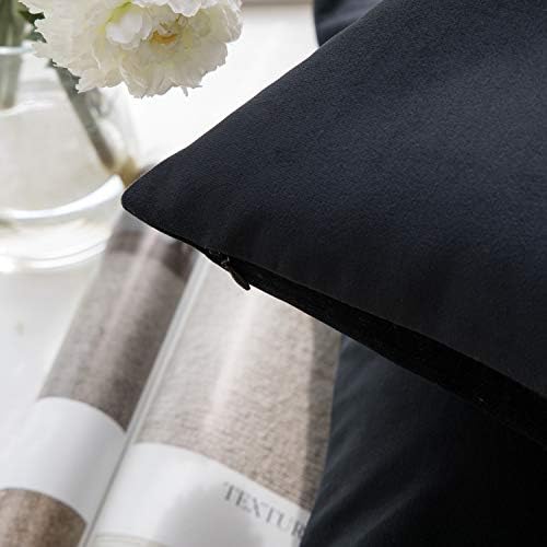 Phantoscope Pack of 2 Velvet Decorative Throw Decorative Pillow Cover