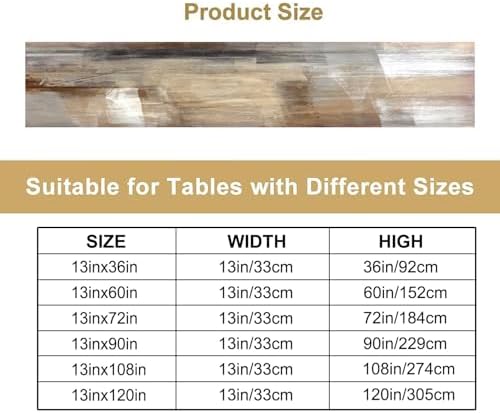 Taupe Tan Grey Brown Beige Abstract Art Contemporary Table