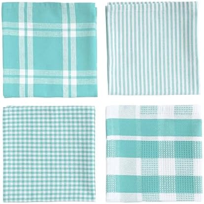 LANE LINEN 100% Cotton Kitchen Dish Cloths, Ultra Soft Absorbent Quick