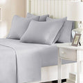 Comfort Spaces Microfiber 14" Deep Pocket, King Sheet Set 4 pcs, Light