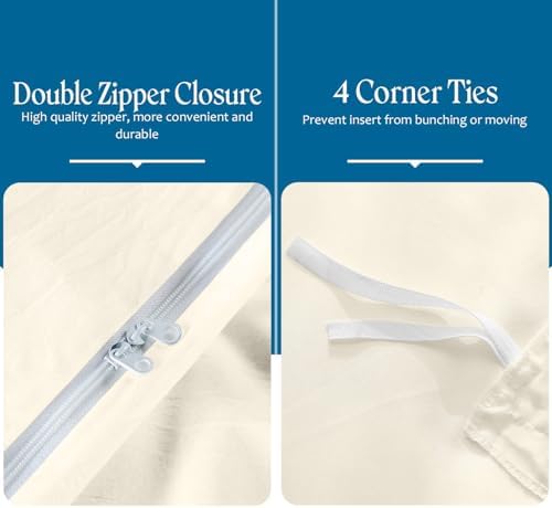 3-Piece Waterfall Ruffle Duvet Cover Set – 550 TC Egyptian Cotton