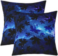 Feelyou Cannabis Leaf Throw Pillow Covers Set of 2 22x22 Inches