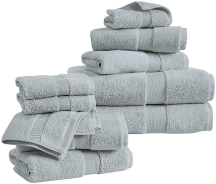 Craft Cottage LLC's Luxury Cotton & Rayon from Bamboo Towel Set of 10